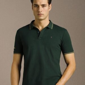 Men Brand Logo Hooded T-shirt